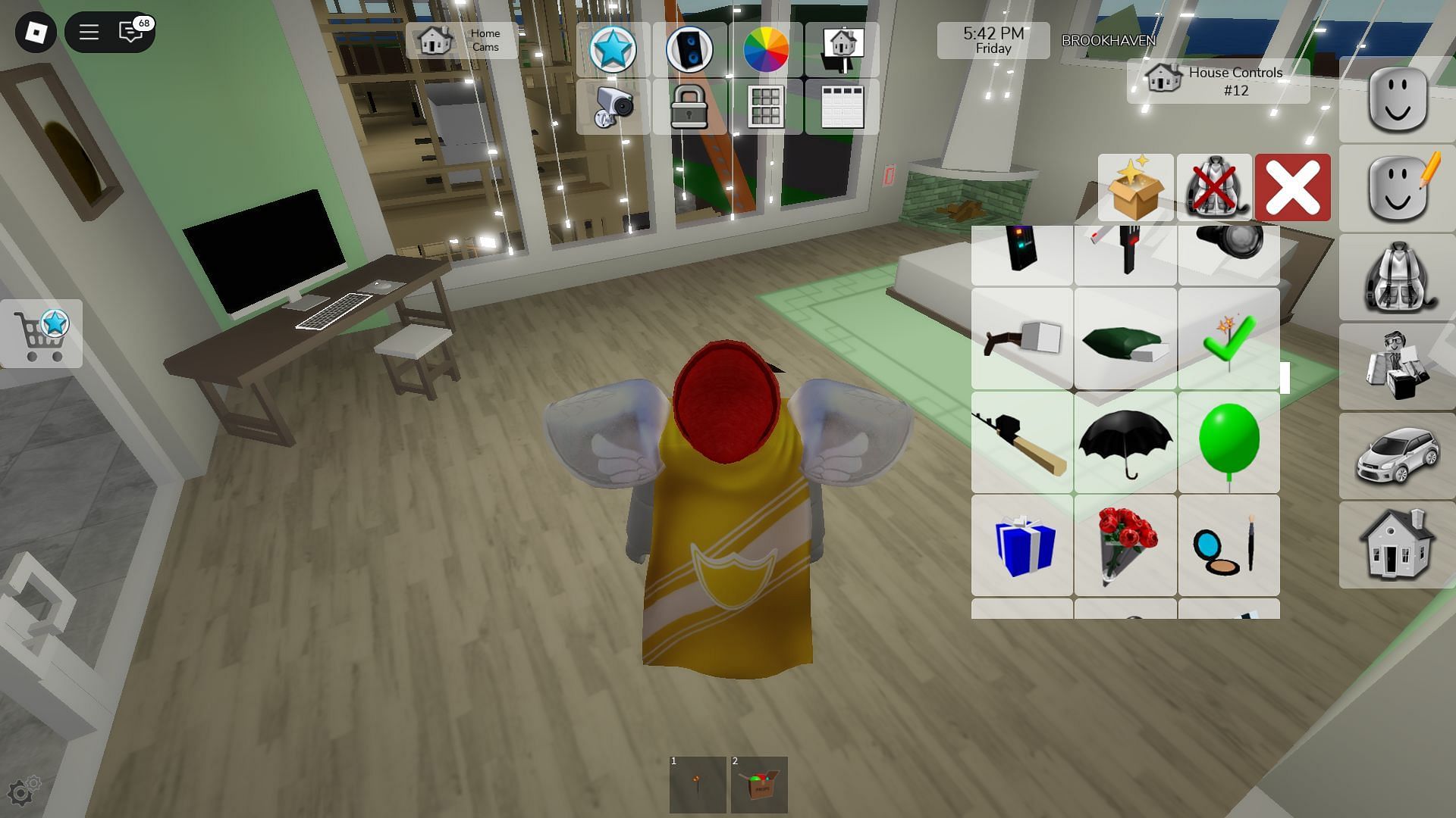 The Sparkler in the Tools menu (Image via Roblox)